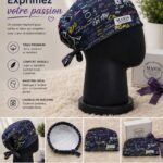 Calot Médical Be Happy – Tissu Maserati | Coloré, Léger & Confortable