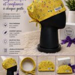 Calot Médical Be Kind – Tissu Maserati | Léger, Confortable & Coloré